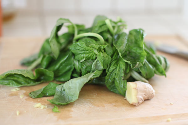 Basil basil everywhere.