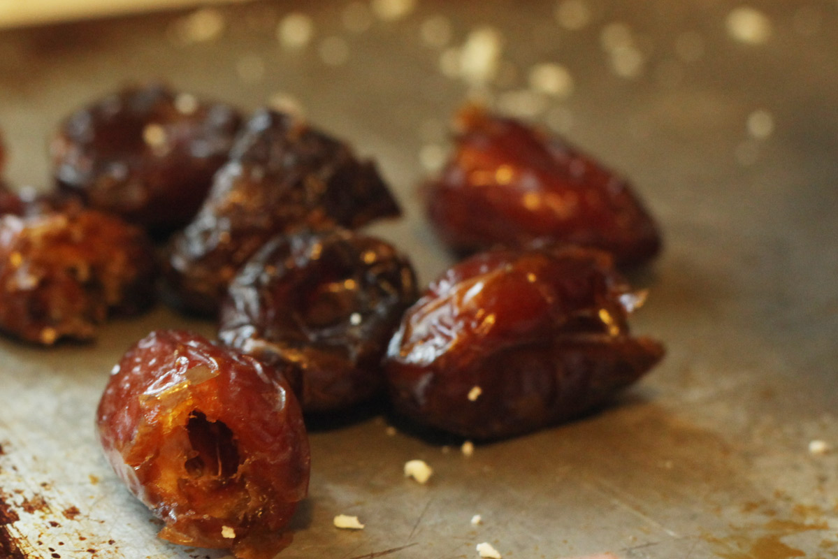 The pitted dates